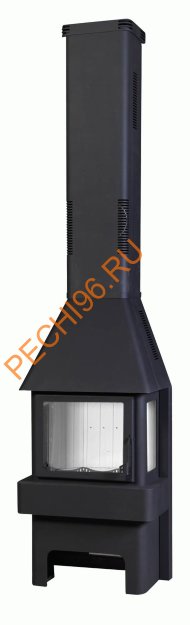 Печь-камин БАВАРИЯ 3 стекла