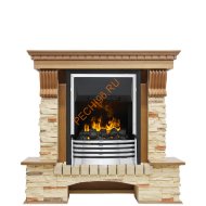 Электрокамин Dimplex Pierre Luxe с очагом Flagstaff дуб/ сланец