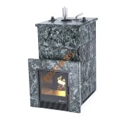 Печь банная ИзиСтим Геленджик в кожухе из пироксенита