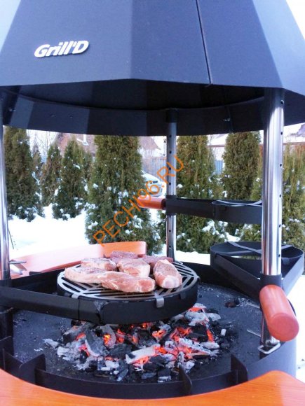 Гриль-Барбекю Grill'D Grill-center 800