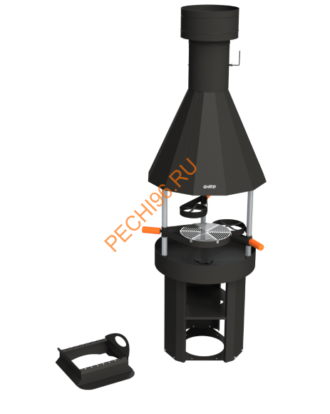 Гриль-Барбекю Grill'D Grill-center 800 без полок