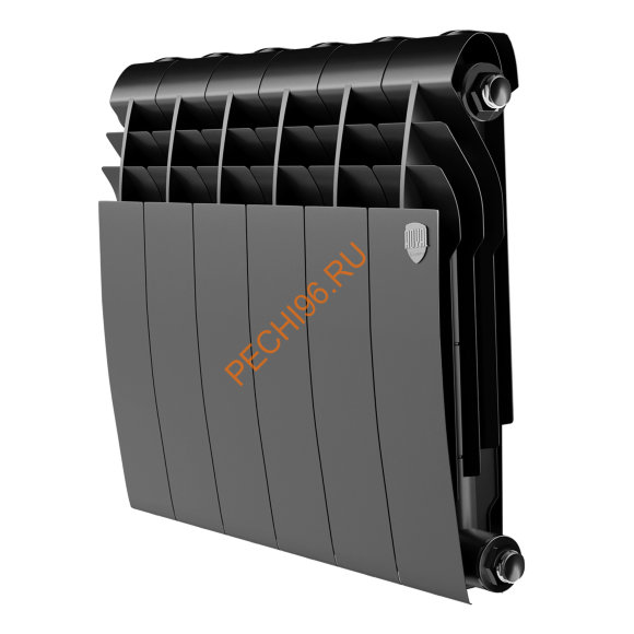 Радиатор биметаллический Royal Thermo BiLiner 350 Noir Sable 6с Радиатор биметаллический Royal Thermo BiLiner 350 Noir Sable 6с