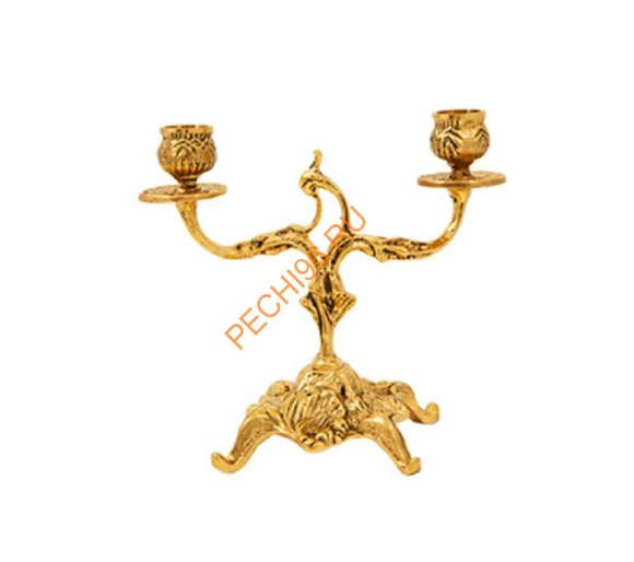 Канделябр на 2 свечи Virtus 4094В, пара