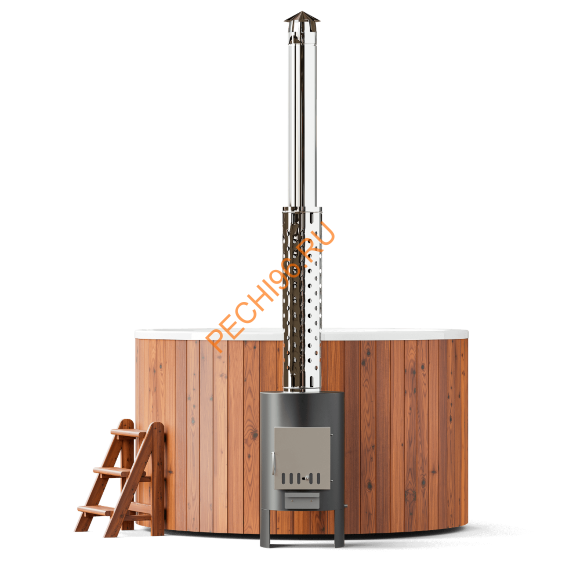 Купель композитная Polarspa COMFORT 195 HOT термобереза светлая