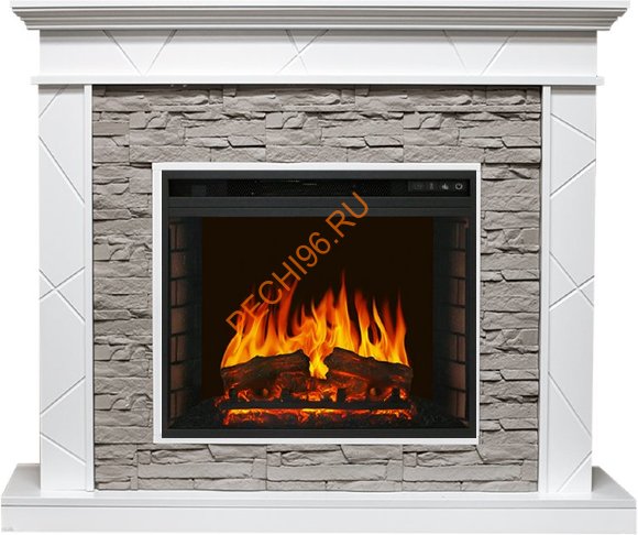 Электрокамин Royal Flame Basel белый с очагом Vision 23 EF LED FX Электрокамин Royal Flame Basel белый с очагом Vision 23 EF LED FX