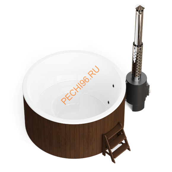 Купель композитная Polarspa COMFORT FAMILY HOT 220 термобереза темная