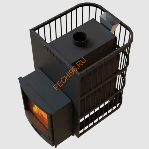 Печь-камин банная Термосфера Genesis GN 500 СС, AISI 430