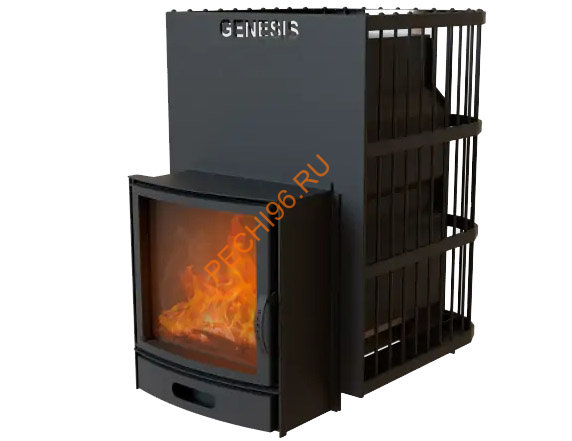 Печь-камин банная Термосфера Genesis GN 500 СС, AISI 430