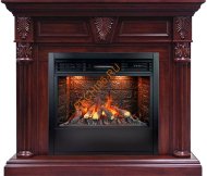 Электрокамин Royal Flame Sheffield Темная вишня с очагом Design B800RF 3D