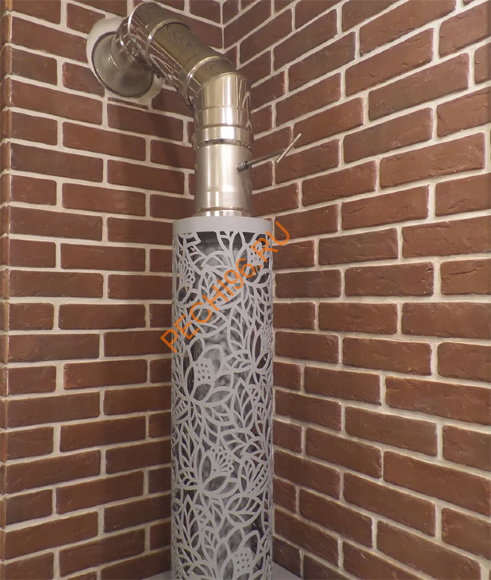 Экономайзер ИзиСтим Д-120 Хохлома серый