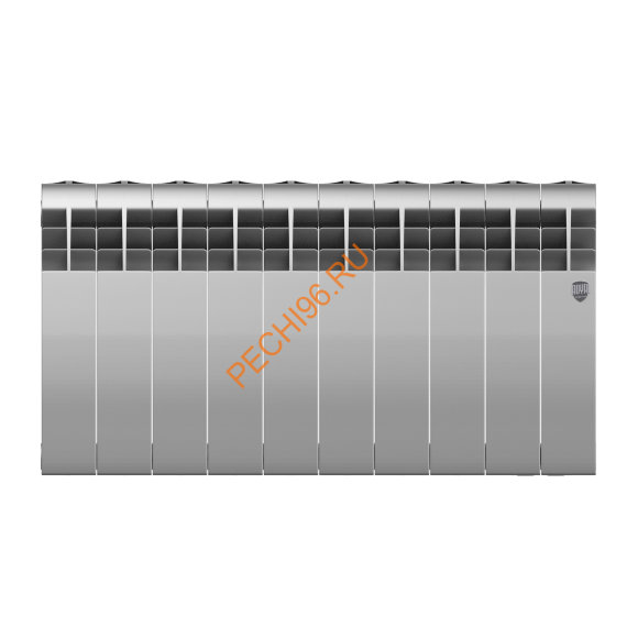 Радиатор биметаллический Royal Thermo BiLiner 350 Silver Satin 10с Радиатор биметаллический Royal Thermo BiLiner 350 Silver Satin 10с