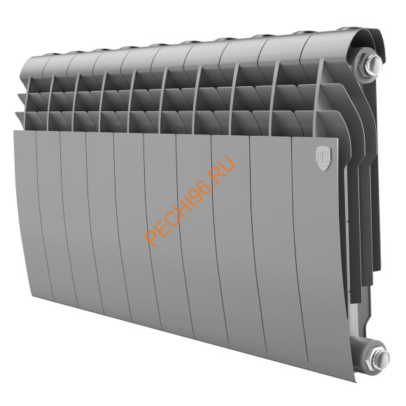 Радиатор биметаллический Royal Thermo BiLiner 350 Silver Satin 10с Радиатор биметаллический Royal Thermo BiLiner 350 Silver Satin 10с