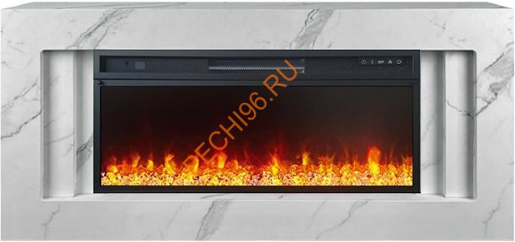 Электрокамин Royal Flame Line 42, SFT Stone Touch Белый мрамор, с очагом Vision 42 LED