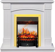 Электрокамин Royal Flame Boston белый с очагом Fobos FX M