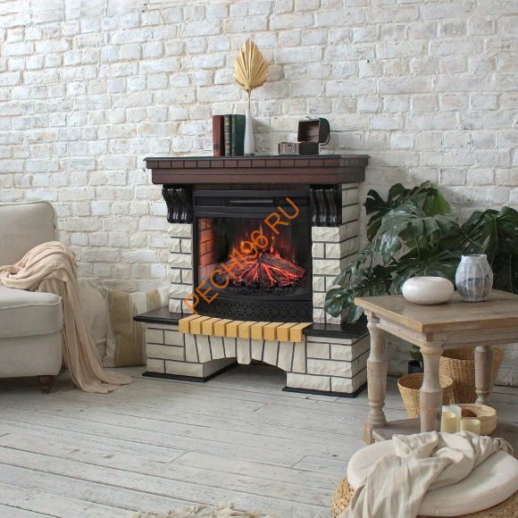 Электрокамин RealFlame Country 25 AO с очагом Sparta 25,5 LED