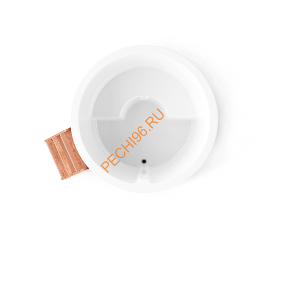 Купель композитная Polarspa COMFORT 160 COLD термососна светлая