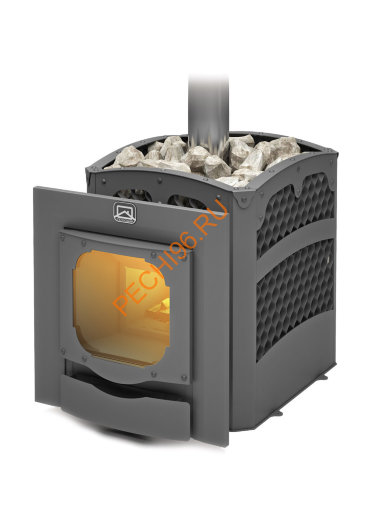 Печь банная Теплодар Былина-сетка 24Ч (1.2) Панорама &mdash; 