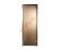 Дверь стеклянная Grandis GS 9х20-МB-S-BR коробка алюминий Brasch, ручка Абаш