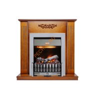 Электрокамин Dimplex Lumsden с очагом Danville Chrome FB2 античный дуб