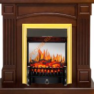 Электрокамин Royal Flame Boston темный дуб с очагом Fobos FX M