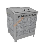 Электрическая паротермальная печь ПАРиЖАР 24 кВт серпентинит Бархат