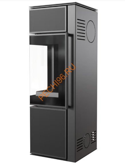 Печь-камин Kratki TORA/S Nero Assoluto