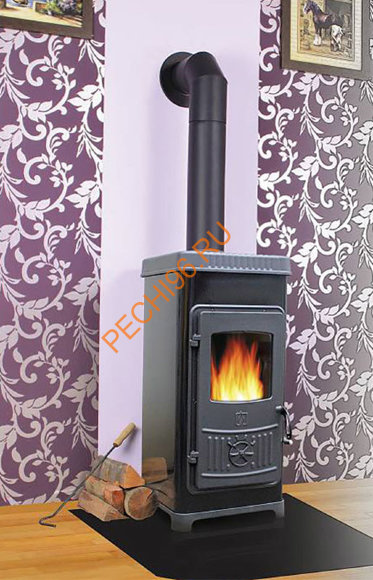Чугунная печь-камин PLAMEN DORA 8N черная Чугунная печь-камин PLAMEN DORA 8N черная