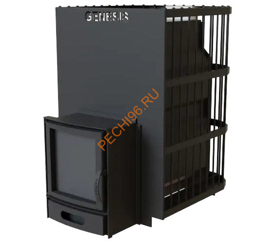 Печь-камин банная Термосфера Genesis GN 500, AISI 430
