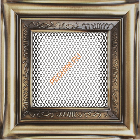 Вентиляционная решетка Kratki 17R 170х170 мм рустик