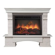 Электрокамин Electrolux Sphere Plus EFP/P-3320RLS N с порталом Firelight Forte 30S, камень белый, беленый дуб Электрокамин Electrolux Sphere Plus EFP/P-3320RLS N с порталом Firelight Forte 30S, камень белый, беленый дуб