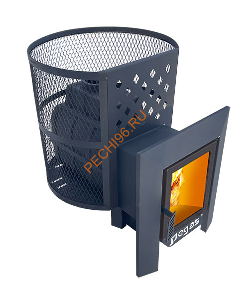 Чугунная банная печь Пегас Легион 22 ДТ 4С Чугунная банная печь Пегас Легион 22 ДТ 4С