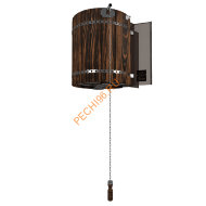 Обливное устройство Ливень ПРО лиственница темная