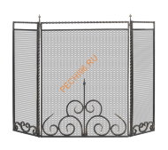 Экран каминный Везувий С110Ч