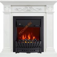 Электрокамин Royal Flame Verona белый дуб с очагом Aspen