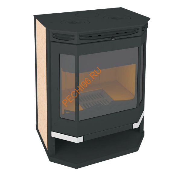 Печь-камин Мета Ангара 12 с плитой Печь-камин Мета Ангара 12 с плитой