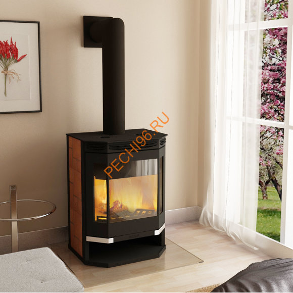 Печь-камин Мета Ангара 12 с плитой Печь-камин Мета Ангара 12 с плитой