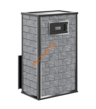 Печь банная KLOVER RT-100RV Талькомагнезит DESIGN 02