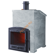 Печь банная Гефест Гром 50П2 в облицовке Президент 1200/50 Талькохлорит