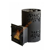 Печь банная Сибирь Дубрава-30, ЗК, стекло, сталь 6 мм