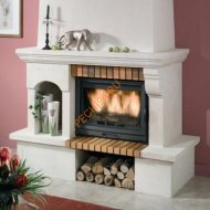 Дровяной камин CHAZELLES СS12 с топкой SOLO V70