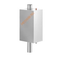 Бак на трубе Везувий нержавейка (AISI 304 0,8 мм) 80л d115, прямоугольный