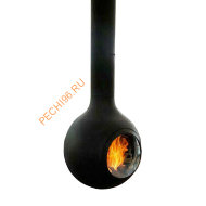 Камин Focus BathyscaFocus с выпуклым стеклом