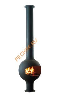 Камин Focus BathyscaFocus с открытым очагом на ноге