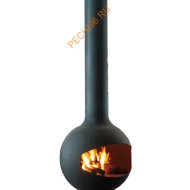 Камин Focus BathyscaFocus с открытым очагом на ноге