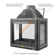 Каминная топка EVEREST A16 HP
