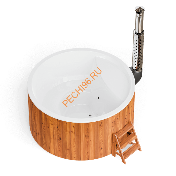 Купель композитная Polarspa ELITE 220 термобереза светлая