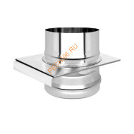 Шибер задвижной Везувий D130мм