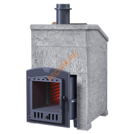 Печь банная GFS ЗК 30П2 в облицовке Президент 1020/60 Талькомагнезит