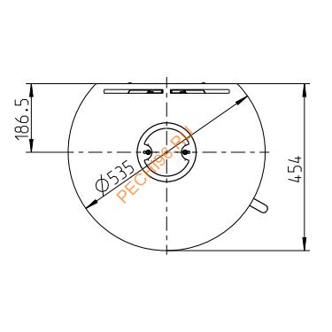Стальная печь-камин Thorma TOLEDO exclusive черная Стальная печь-камин Thorma TOLEDO exclusive черная