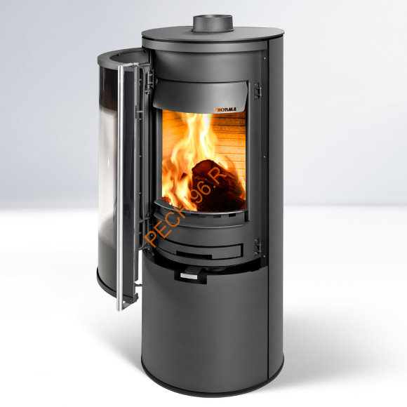 Стальная печь-камин Thorma TOLEDO exclusive черная Стальная печь-камин Thorma TOLEDO exclusive черная